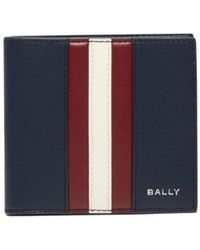 Bally - Mythos Stripe Bifold Wallet - Lyst