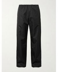 Gucci - Technical Silk Poplin Pants - Lyst