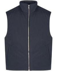 BOSS - Stand-Collar Zippered Vest - Lyst