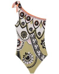 La DoubleJ - La Doublej Goddess One-Shoulder One-Piece Swimsuit - Lyst