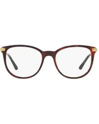 Burberry - Eyewear Round Frame Glasses - Lyst