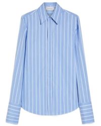 Sportmax - Striped Popeline Shirt - Lyst