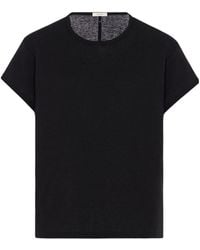 The Row - Fine-Knit T-Shirt - Lyst