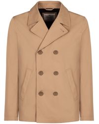 Herno - Pea Coat - Lyst