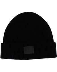 Anine Bing - Carley Ribbed Beanie Hat - Lyst