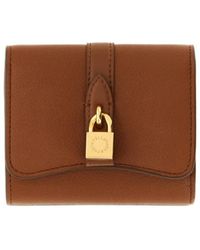 Stella McCartney - Ryder Padlock Tri-Fold Wallet - Lyst