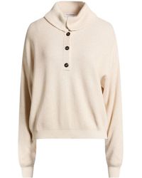 Brunello Cucinelli - Solid-Colored Medium-Thickness Knit Top - Lyst