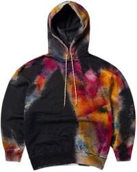 Aries - Spray-Paint Drawstring Hoodie - Lyst