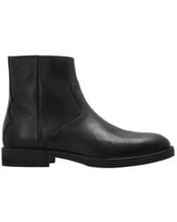 AllSaints - Round-Toe Boots - Lyst