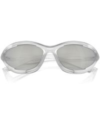 Prada - Eyewear Oval Frame Sunglasses - Lyst