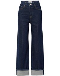 Ulla Johnson - High-Waisted Straight-Leg Jeans - Lyst