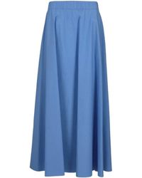 P.A.R.O.S.H. - Flared Skirt Soft Silhouette Design - Lyst