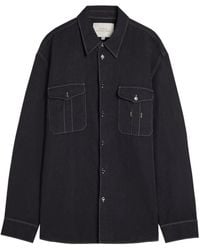 Studio Nicholson - Louro Cotton And Linen-Blend Shirt - Lyst
