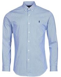 Polo Ralph Lauren - Ralph Lauren Slim Fit Striped Shirt - Lyst