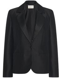 The Row - Single-Breasted Wool Blazer - Lyst