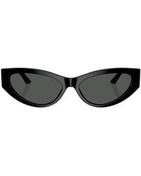 Versace - Geometric Frame Sunglasses - Lyst