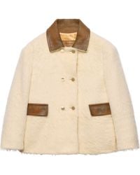Prada - Double-Breasted Aspen Jacket - Lyst