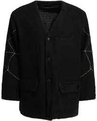 Kapital - Embroidered Collarless Jacket - Lyst