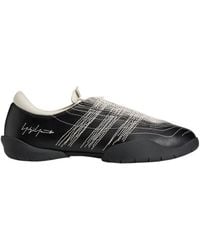 Y-3 - Regu Embroidered Low-Top Sneakers - Lyst