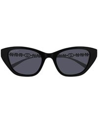 Gucci - Eyewear Cat Eye Frame Sunglasses - Lyst