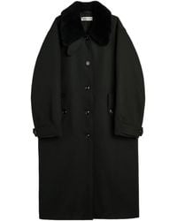 Our Legacy - Faux Fur Collar Coat - Lyst