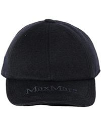 Max Mara - Lancia Logo Embroidered Baseball Cap - Lyst