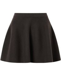 Lisa Yang - Wren Knit Mini Skirt - Lyst