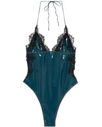 Oséree - Lace-Trim Swimsuit - Lyst