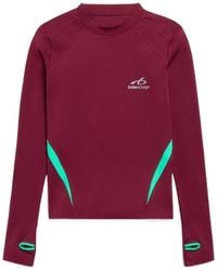Balenciaga - Technical Long-Sleeve T-Shirt - Lyst