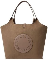Stella McCartney - Stella Logo Perforated Tote Bag - Lyst
