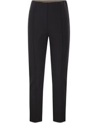 Max Mara - Slim Fit Trousers - Lyst