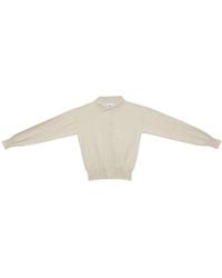 Baserange - Tier Button-Up Polo Cardigan - Lyst