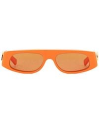 Gucci - Eyewear	Rectangle Frame Sunglasses - Lyst