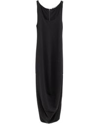 Jacquemus - The Regata Draped Midi Dress - Lyst