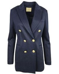 Circolo 1901 - Double-Breasted Blazer - Lyst