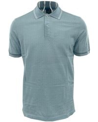 dunhill - Buckle Short-Sleeved Polo Shirt - Lyst