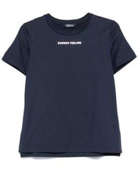 Max Mara - Logo Cotton T-Shirt - Lyst
