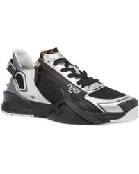 Fendi - Flow Lace-Up Sneakers - Lyst
