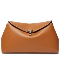 TOTEME - T-Lock Logo Shoulder Bag - Lyst