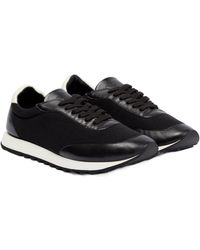 The Row - Round-Toe Low-Top Sneakers - Lyst