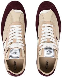 Chloé - Kick Low Top Sneakers - Lyst