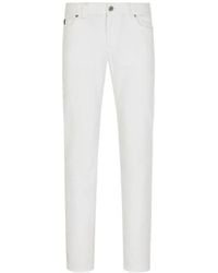 Brioni - Cotton Denim Meribel Fitted Jeans - Lyst