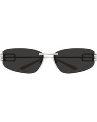 Balenciaga - Eyewear Rectangular Frame Sunglasses - Lyst