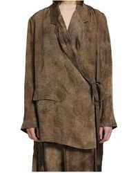 Uma Wang - Long-Sleeved Casual Jacket - Lyst