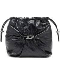 DIESEL - Scrunch-D Drawstring Bucket Bag - Lyst