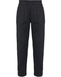 Moncler - Logo Patch Straight-Leg Pants - Lyst
