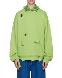 Marni - Long-Sleeved Distressed Sweatshirt - Lyst