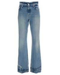 Haikure - Flora Distressed Mid-Rise Flared Jeans - Lyst