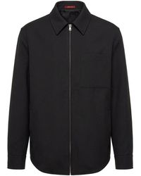 Gucci - Twill Zip Overshirt - Lyst