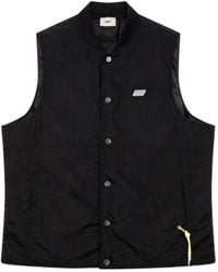 Autry - Vepx Snap-Front Logo Patch Vest - Lyst